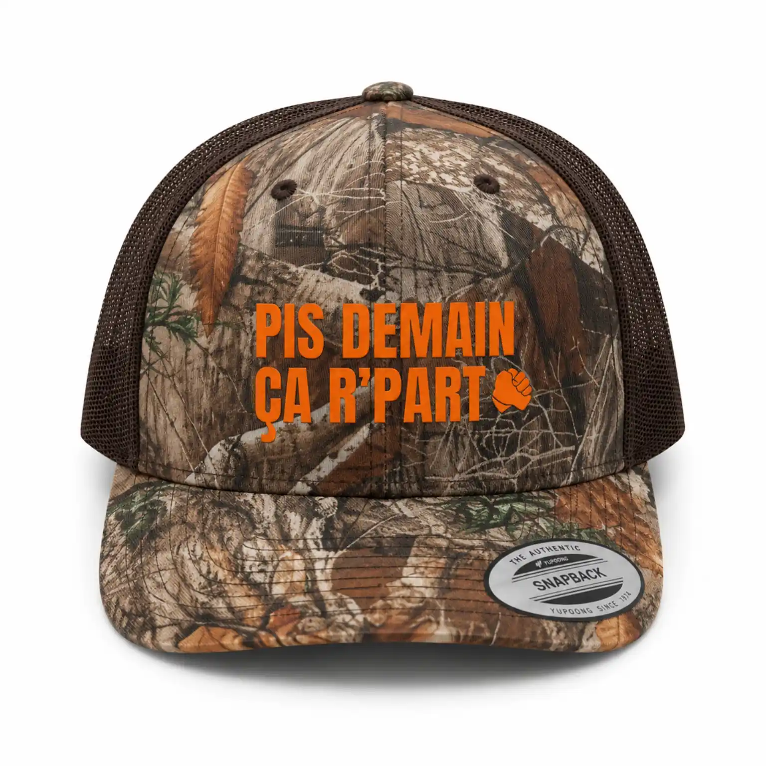 Casquette Pis demain ça r'part - Entretiens Dubreuil